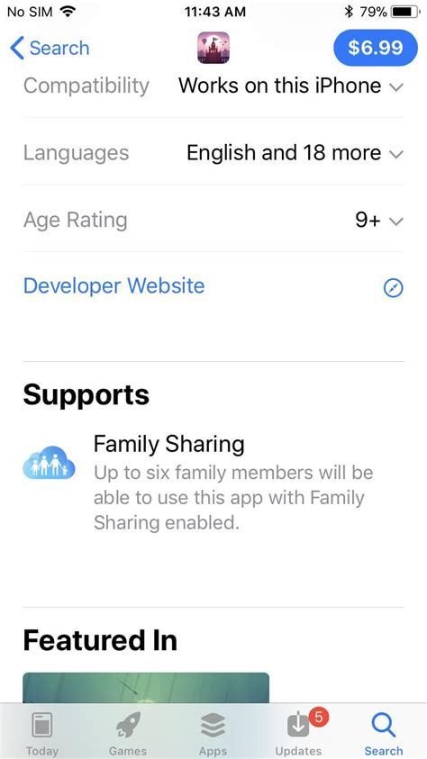 How do I know if my app is eligible for Family Sharing?