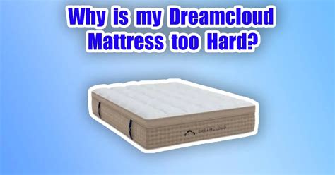 How do I know if my bed is too hard?