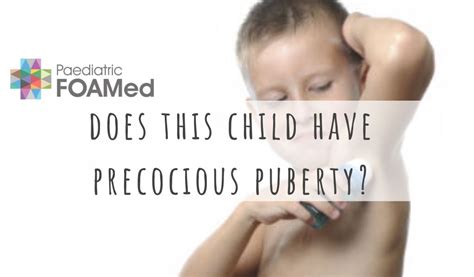 How do I know if my daughter has precocious puberty?