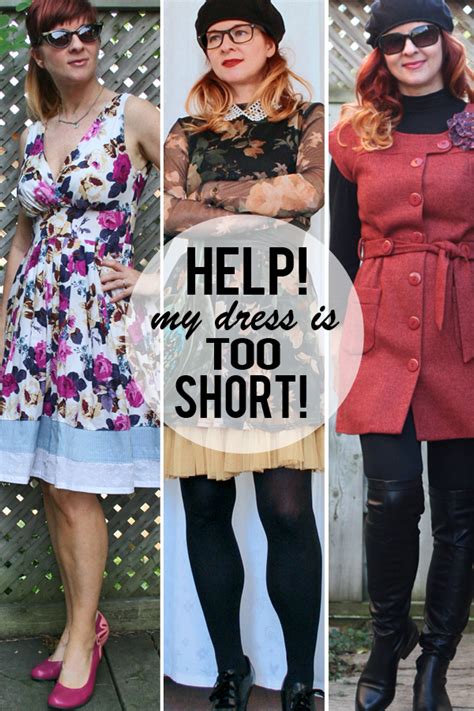 How do I know if my dress is too short?