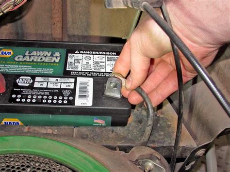 How do I know if my lawnmower battery is bad?