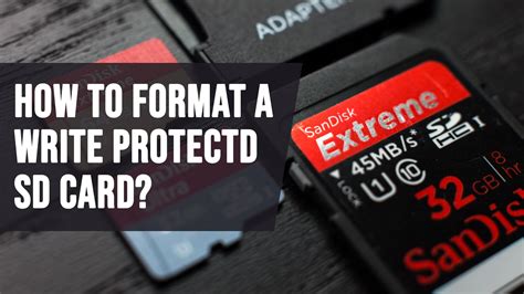 How do I know if my micro SD card is write-protected?