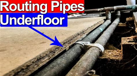 How do I know if my pipes burst under the floor?