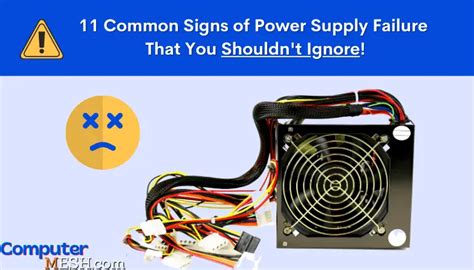 How do I know if my power supply failed?