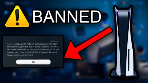 How do I know if my ps5 is banned?