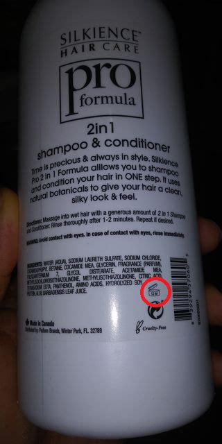How do I know if my shampoo has formaldehyde?