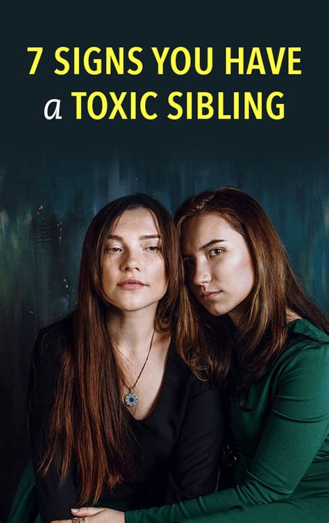 How do I know if my sister is toxic?