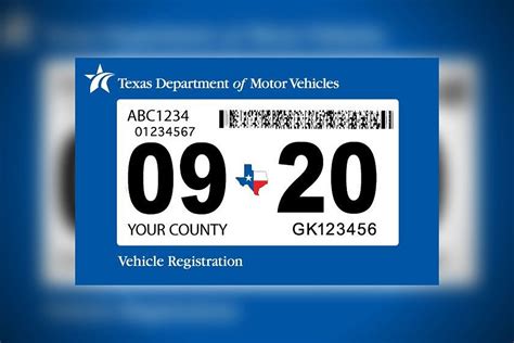 How do I know if my vehicle registration is blocked in Texas?