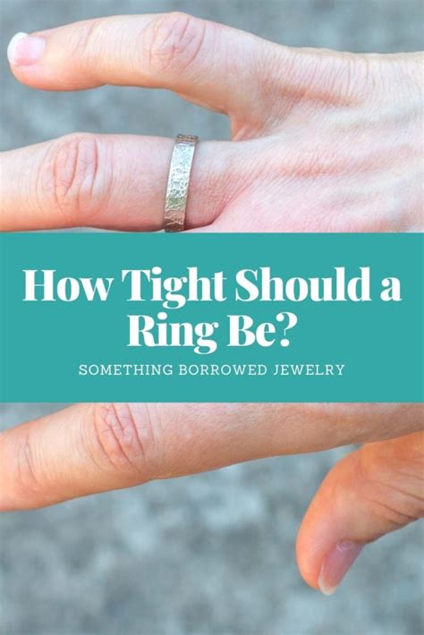 How do I know if ring is too small?