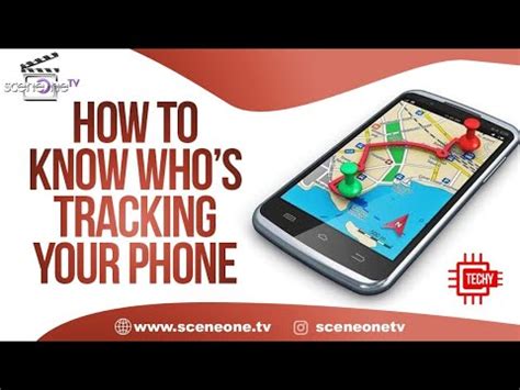 How do I know if someone is tracking me?