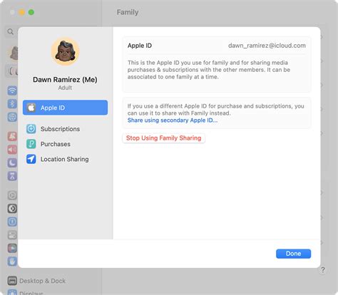 How do I leave Family Sharing and keep Apple Music?