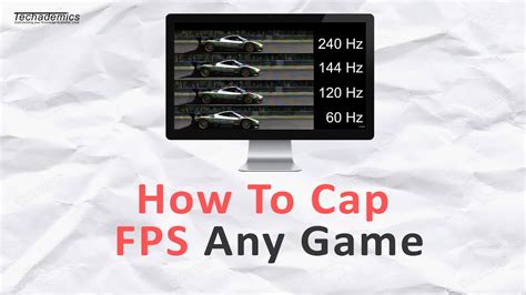 How do I limit all FPS in games?