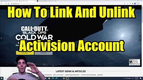 How do I link all my Call of Duty accounts?