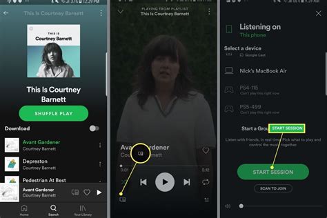 How do I listen to Spotify together?