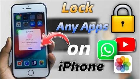 How do I lock apps on iOS 16?