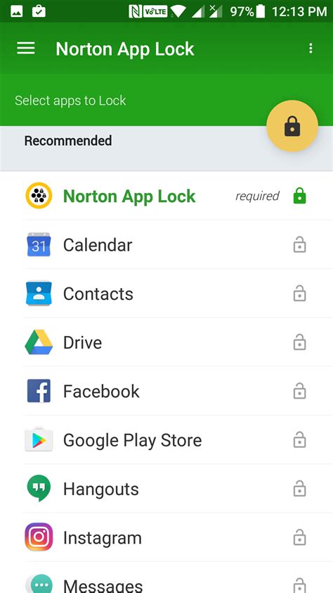 How do I lock my apps from moving?