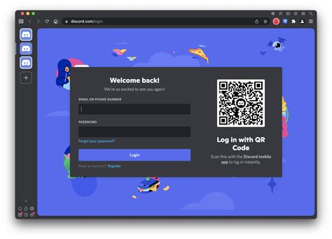 How do I log into Discord with my email?