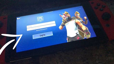 How do I log into a different account on a switch?