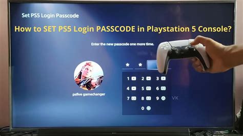 How do I log into another account on PS5?