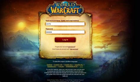 How do I log into my second WoW account?