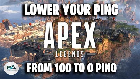 How do I lower my apex ping?