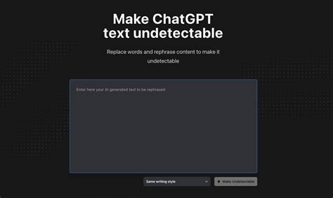 How do I make GPT text undetectable?