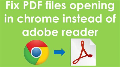 How do I make PDF files open on Chrome?