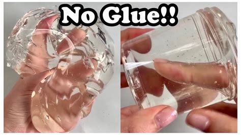How do I make clear glue?
