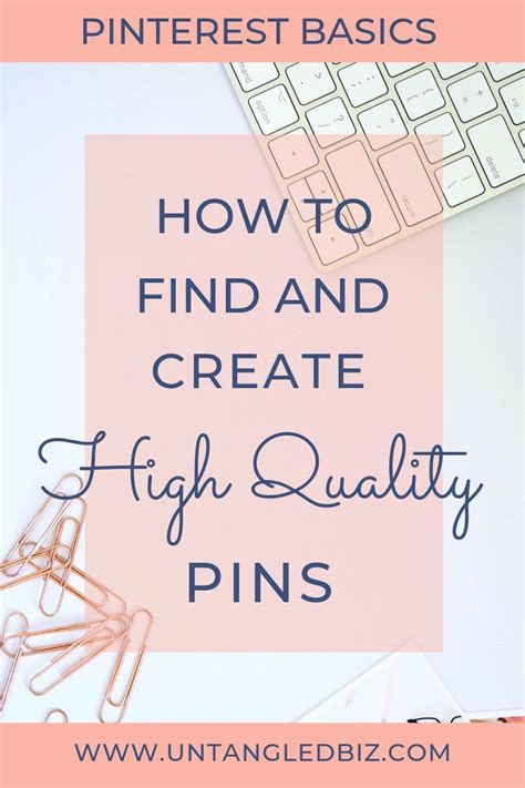 How do I make high quality PINs on Pinterest?