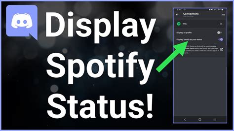 How do I make it show I'm listening to Spotify on Discord?