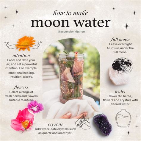 How do I make moon water?