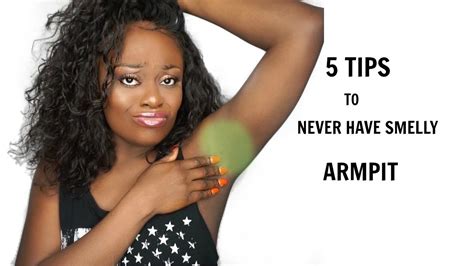 How do I make my armpits not smell?