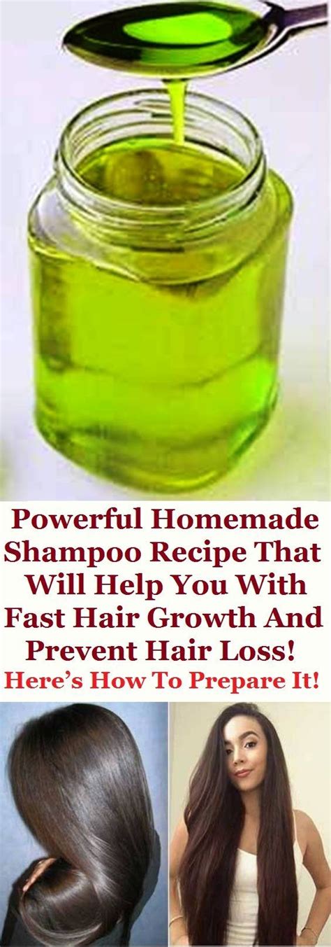 How do I make my own hair growth shampoo?