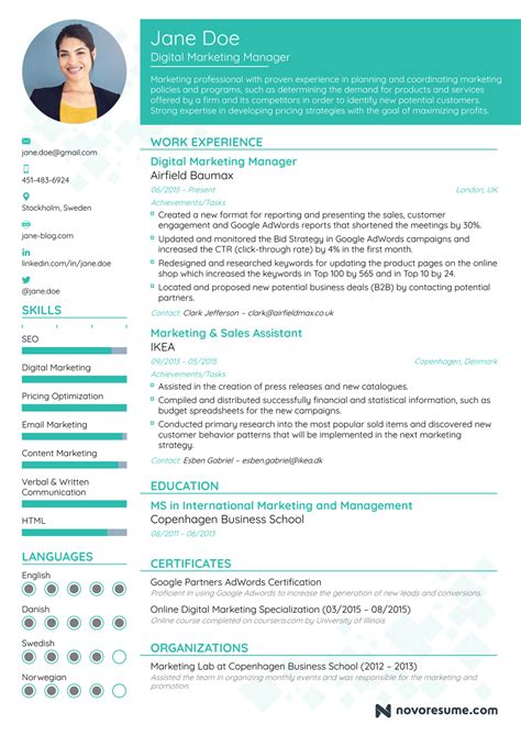 How do I make my resume digital?