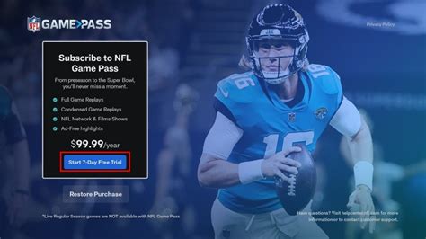 How do I manage my NFL Game Pass subscription?