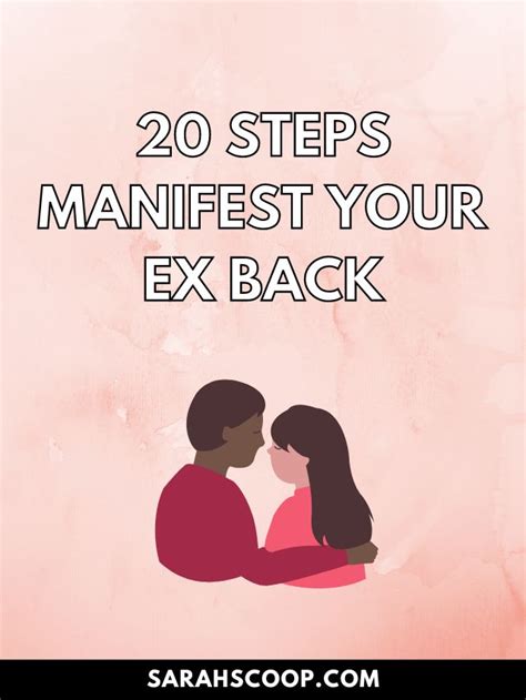How do I manifest my ex back?