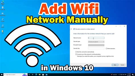 How do I manually add a wireless network to my laptop?