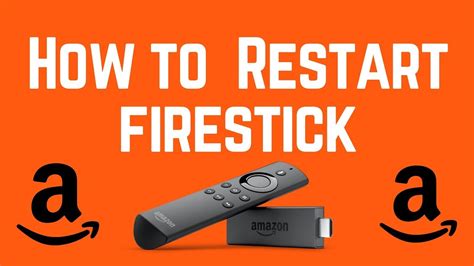 How do I manually restart my Firestick remote?