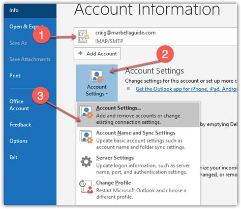 How do I manually sync contacts in Outlook?