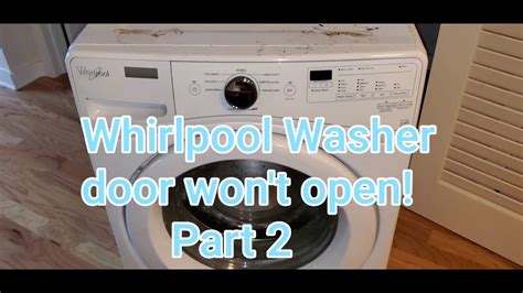 How do I manually unlock my Whirlpool?