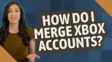 How do I merge Xbox accounts?