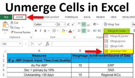 How do I merge and Unmerge?