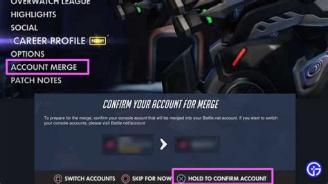 How do I merge my OW accounts?