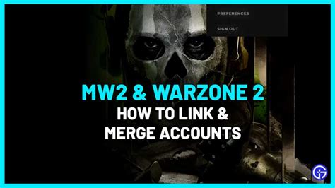 How do I merge two warzone accounts?