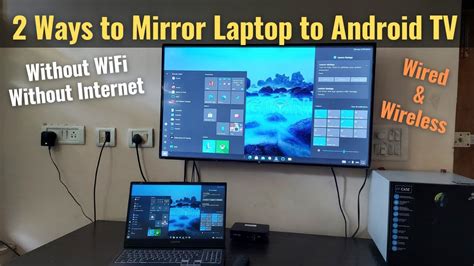 How do I mirror a PC without Miracast to a smart TV wirelessly?