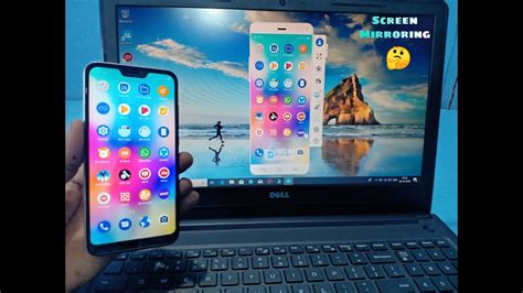 How do I mirror my phone to my laptop?