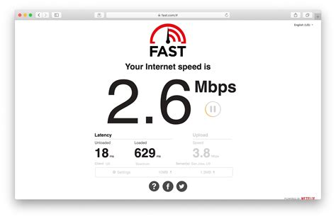 How do I monitor my internet speed on a Mac?