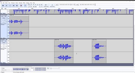 How do I move a clip in Audacity?