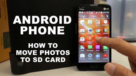 How do I move stuff from my phone to my SD card?