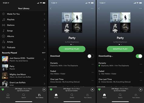 How do I navigate Spotify?